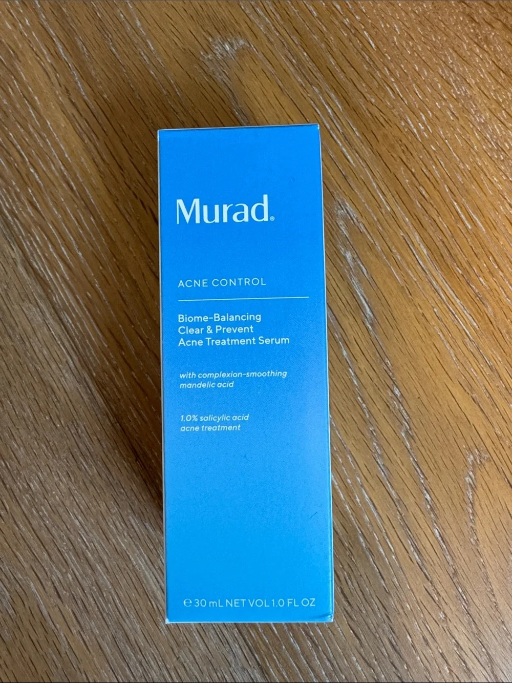 Murad Acne Control Biome-Balancing Treatment Serum - Bright Blue Packaging